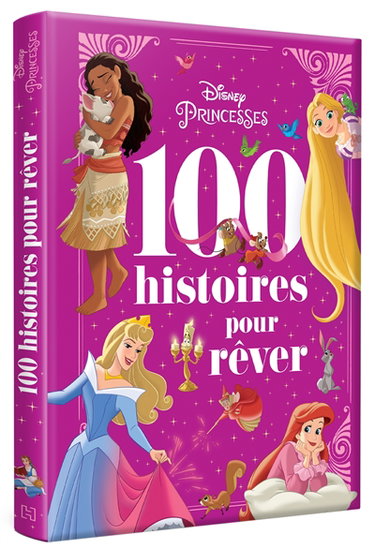 Couverture de Disney princesses : 100 histoires pour rêver par Walt Disney company