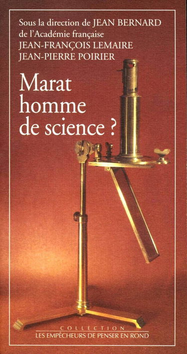 Marat homme de science ?