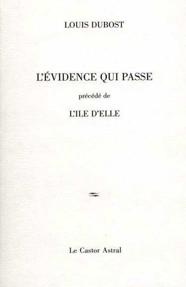 L'évidence qui passe