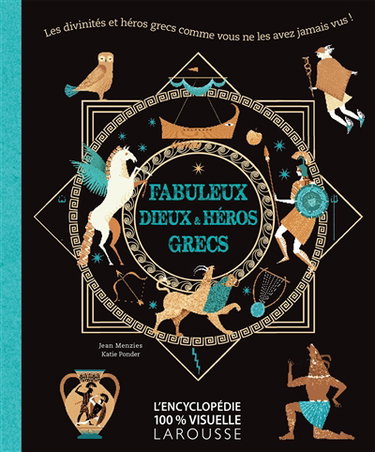 Couverture de Fabuleux dieux & héros grecs