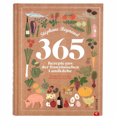 Couverture de 365 Rezepte französ.Landküche