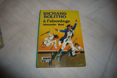 Couverture de Richard Bolitho à l'abordage (Bibliothèque verte) par Alexander Kent