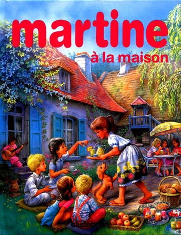Martine à la maison