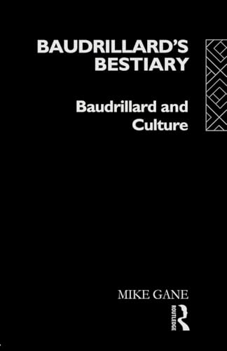 Couverture de Baudrillard's Bestiary
