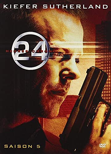 Couverture de 24 heures chrono, saison 5 - Coffret 7 DVD Digipack