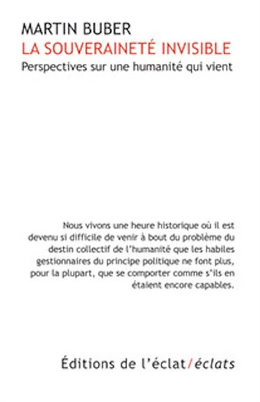 La souveraineté invisible : perspectives sur une humanité qui vient