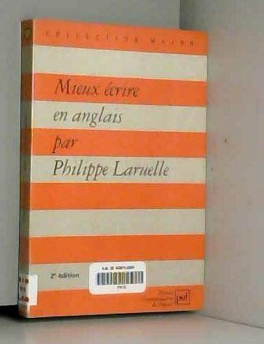 Mieux écrire en anglais