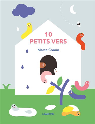Couverture de 10 petits vers