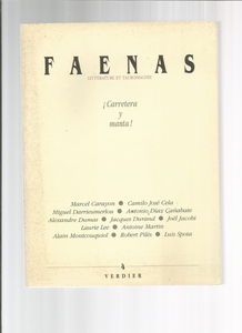 Faenas, n° 4. Carretera y manta !