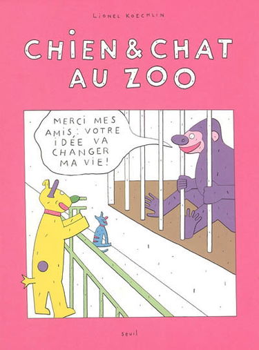 Chien & chat au zoo