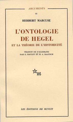 L'ontologie de Hegel et la théorie de l'historicité