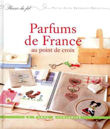 Parfums de France au point de croix