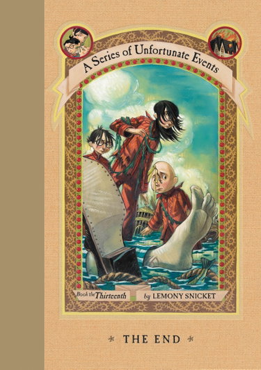 Couverture de A Series of Unfortunate Events #13: The End