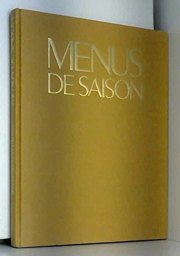 Menus de saison