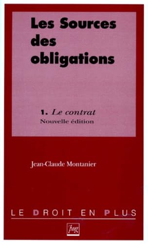 Les sources des obligations : le contrat