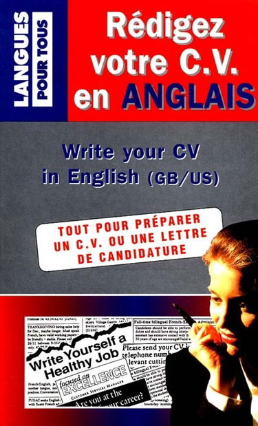 Rédigez votre CV en anglais