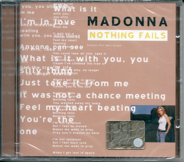 Couverture de Nothing Fails - Maxi CD US
