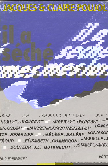 Il a séché mes larmes