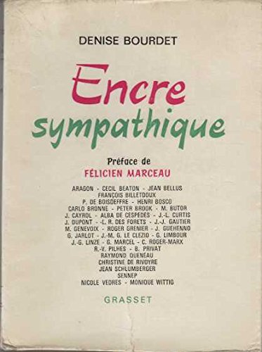 Couverture de Encre sympathique