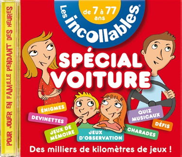 Les incollables spécial voiture : des milliers de kilomètres de jeux !
