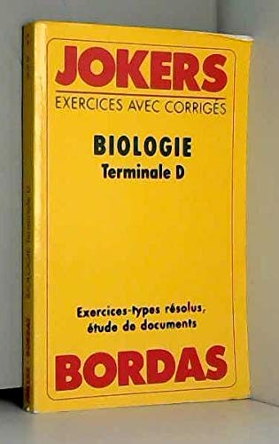 Biologie : terminale D