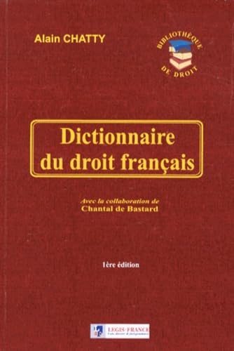 Dictionnaire du droit français