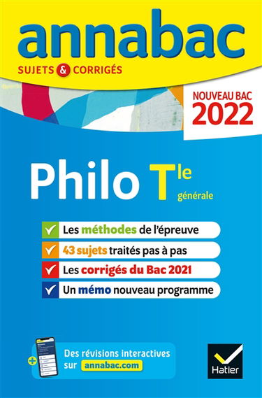 Philo terminale générale : nouveau bac 2022