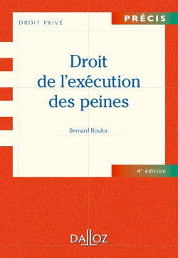 Droit de l'exécution des peines