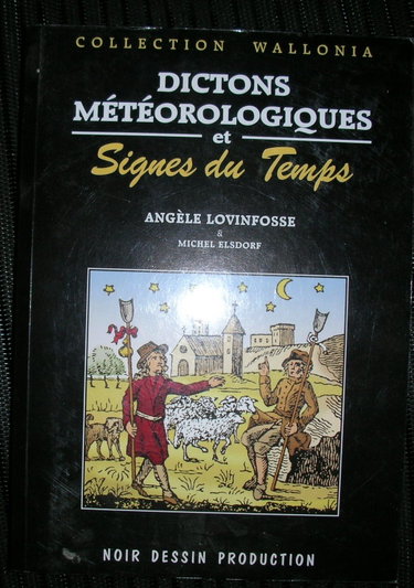 Couverture de DICTONS METEOROLOGIQUES ET SIGNES DU TEMPS