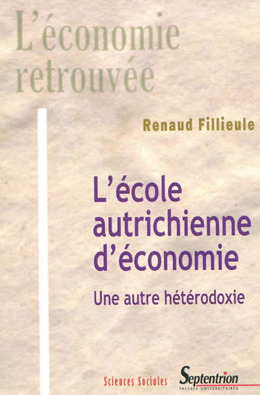 Couverture de L'école autrichienne d'économie : concepts et théories