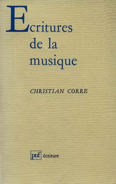 Ecritures de la musique