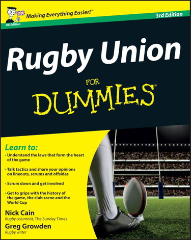 Couverture de Rugby Union for Dummies