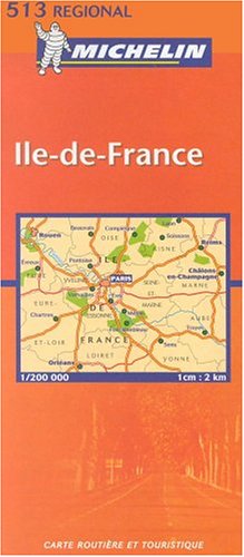 Carte routière : Île-de-France, N° 11513