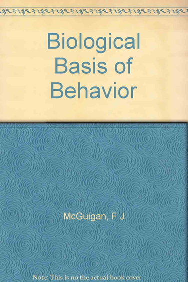 Couverture de Biological Basis of Behavior