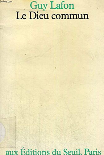 Le Dieu commun
