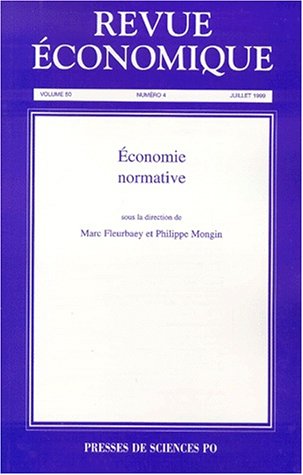 La revue économique, volume 50, tome 4
