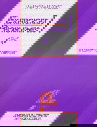 Mathématiques, 4èmes technologiques 1, exercices et problèmes