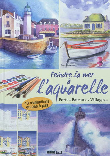 Peindre la mer à l'aquarelle