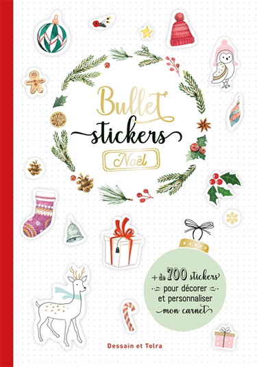 Couverture de Bullet stickers Noël