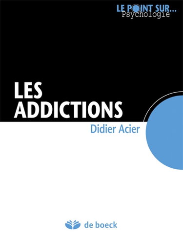 Couverture de Les addictions