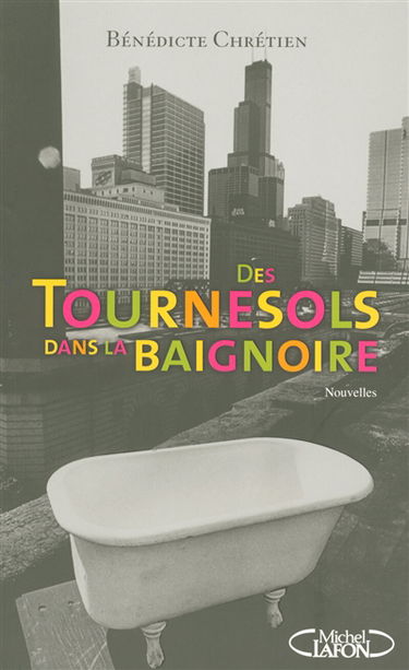 Des tournesols dans la baignoire