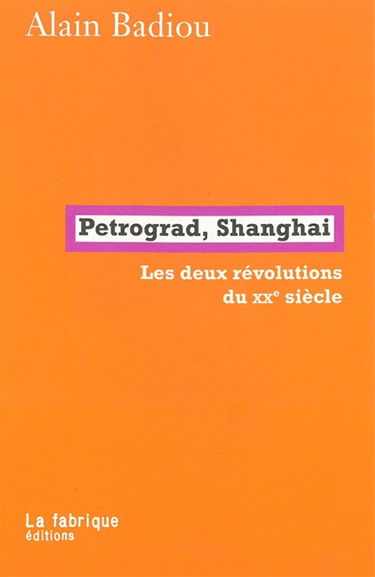 Petrograd, Shanghai : les deux révolutions du XXe siècle