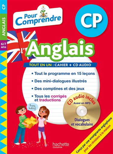 Pour comprendre l'anglais CP, 6-7 ans