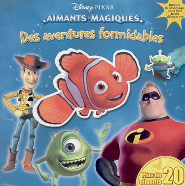 Des aventures formidables : plus de 20 aimants