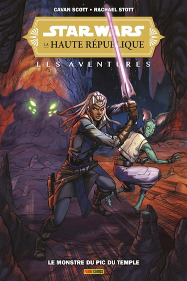 Couverture de Star Wars : la Haute République : les aventures. Le monstre du pic du temple