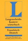 Couverture de Langenscheidts Kontext-Worterbuch. Franzosisch-Deutsch par Collectif