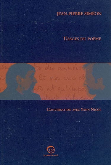 Usages du poème : conversation avec Yann Nicol