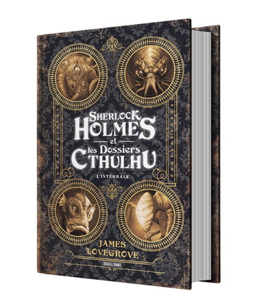 Couverture de Sherlock Holmes et les dossiers Cthulhu : l'intégrale