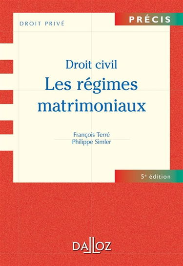 Droit civil : les régimes matrimoniaux