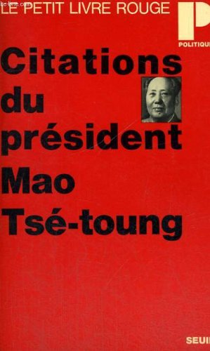 Couverture de Le Petit Livre Rouge - Citations du président Mao Tsé-toung